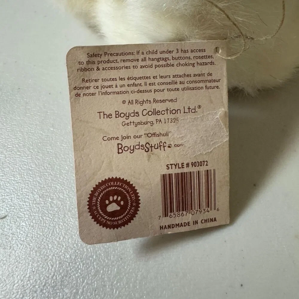 Boyds Head Bean Collection Princess Alaina Princess Pillow Stuffed Animal